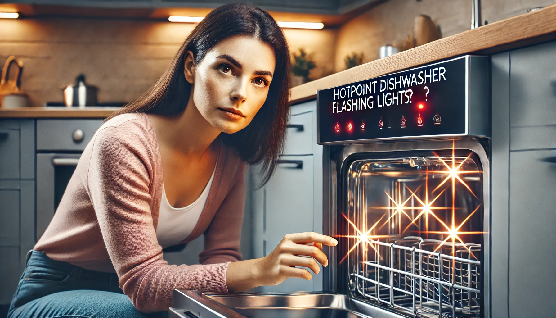 Hotpoint Dishwasher Flashing Lights: Meaning & Fixes