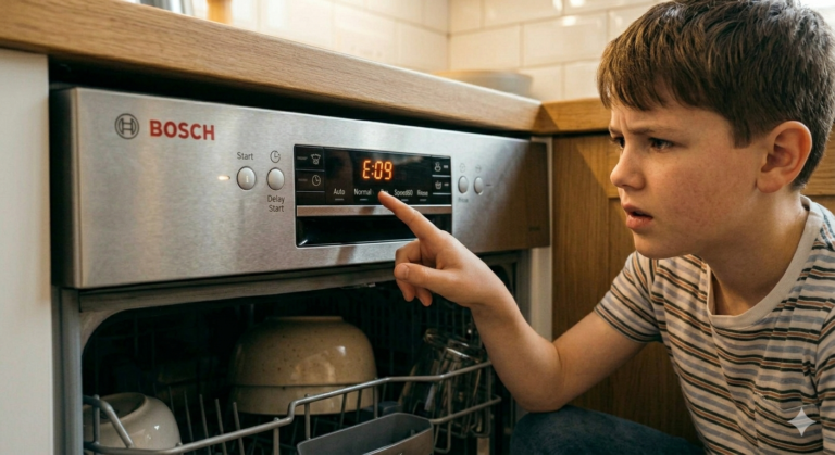 Bosch Dishwasher E09 Error Code Fix & Causes Guide