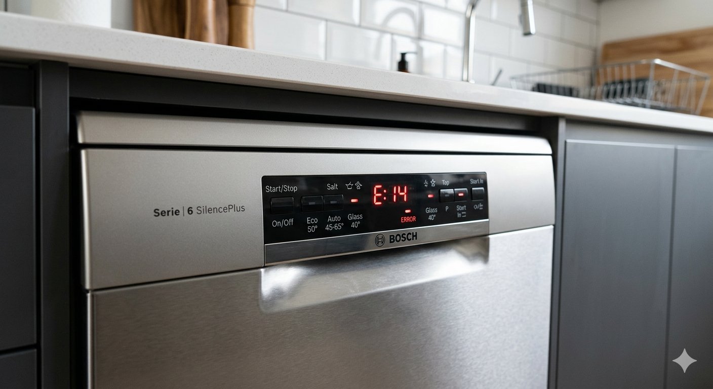 Bosch Dishwasher E14 Error: Quick Fix Guide 