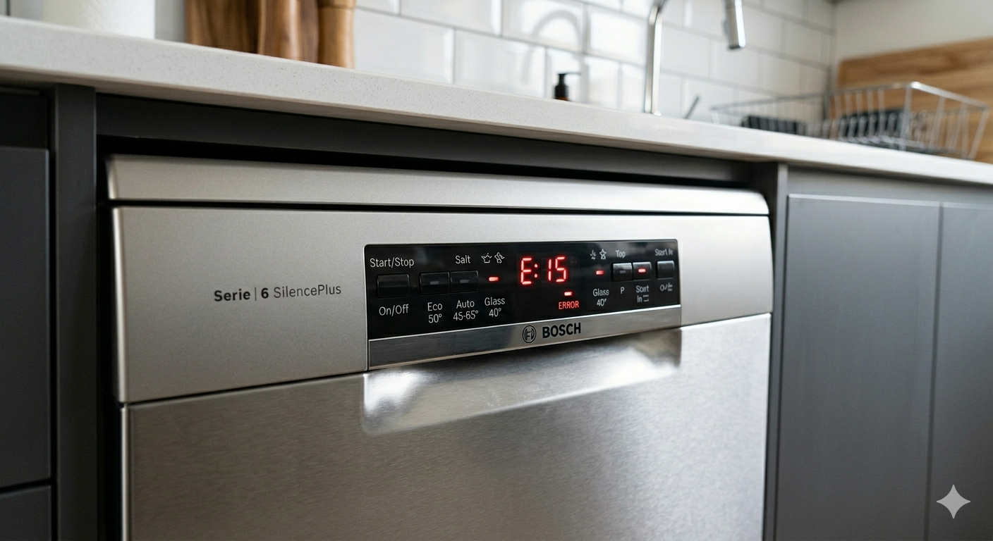 Bosch Dishwasher E15 Error: Quick Fix