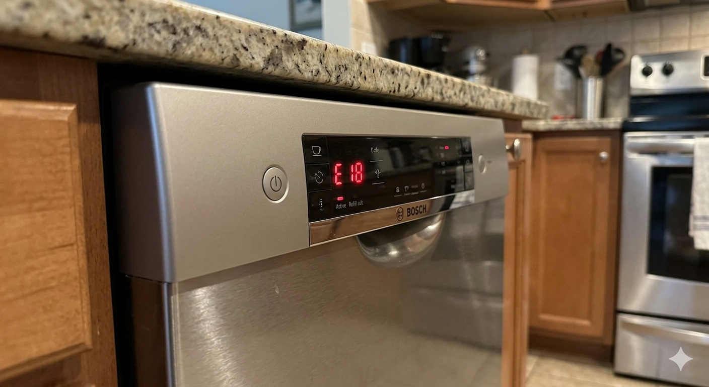 Bosch Dishwasher E18 Error: Easy Fix Guide