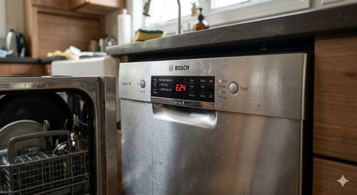 Bosch Dishwasher E24 Error Code: Easy Fix Guide