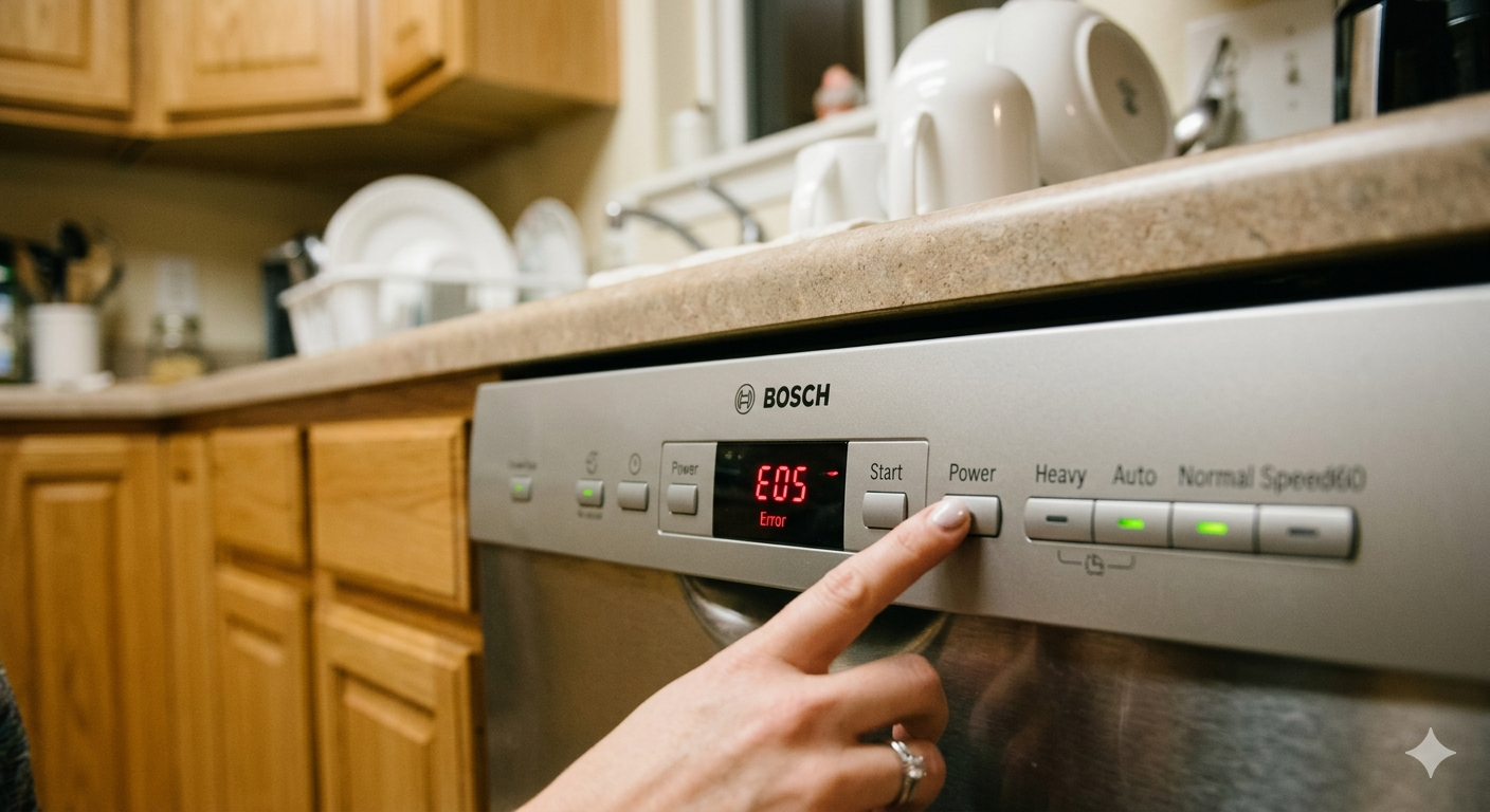 Bosch Dishwasher E5 Error Fix Guide Quickly Now 