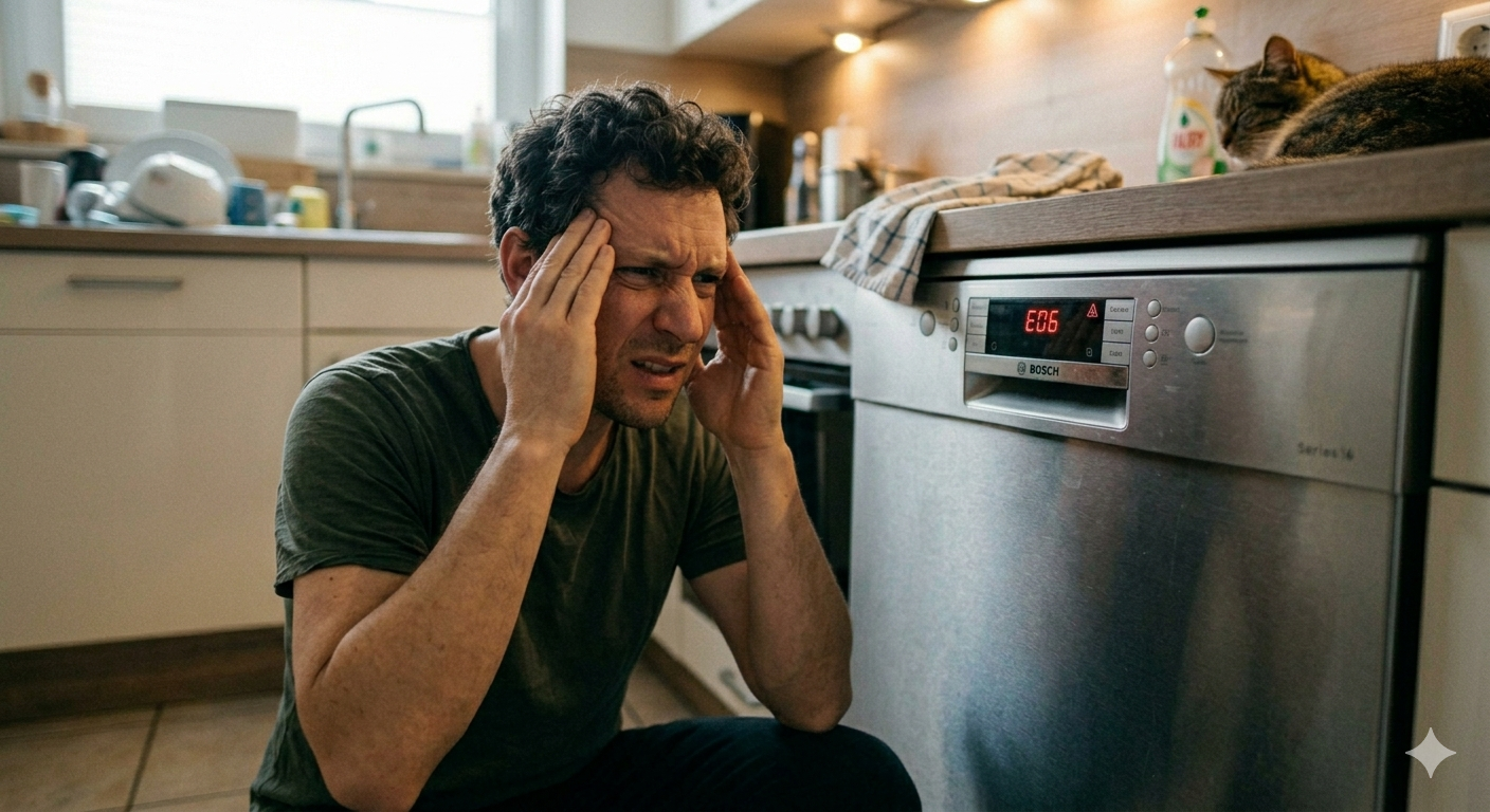 How to Fix Bosch Dishwasher E06 Error Fast