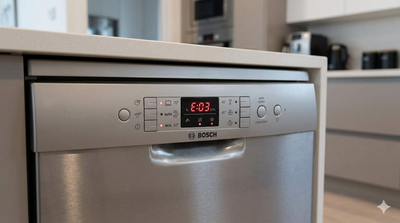 How to Fix Bosch Dishwasher E3 Error Code Quickly