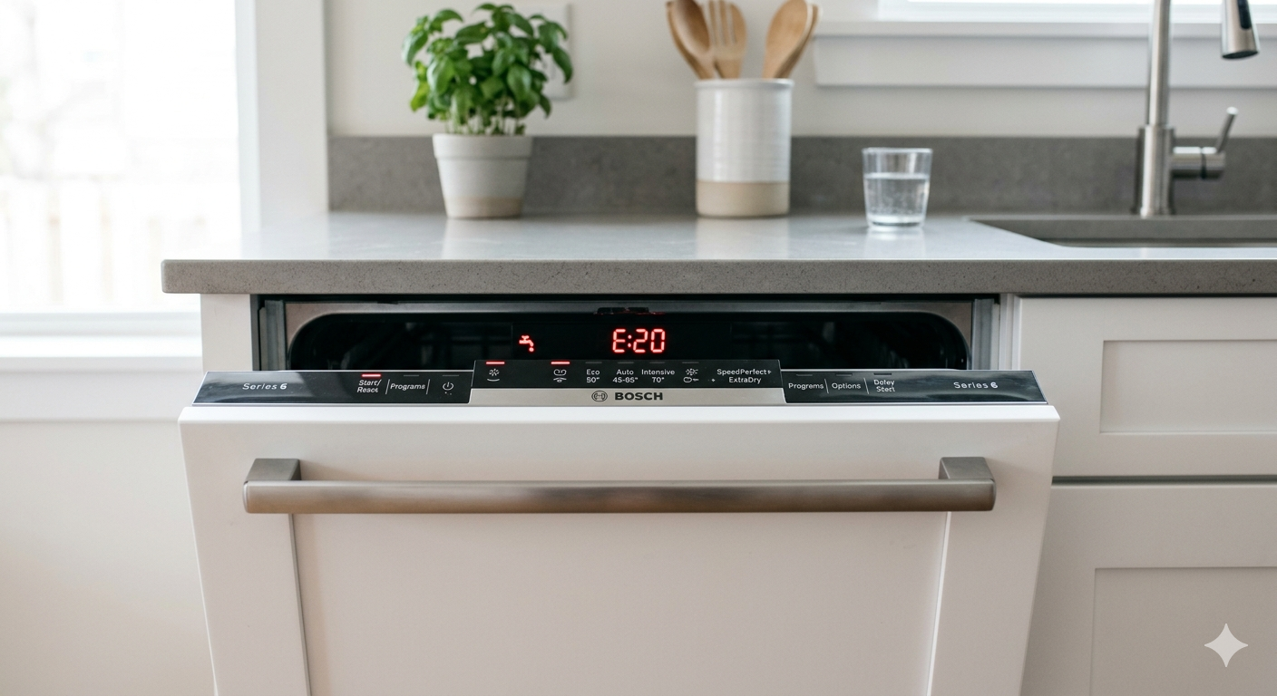 Bosch Dishwasher E20 Error: Causes & Fixes