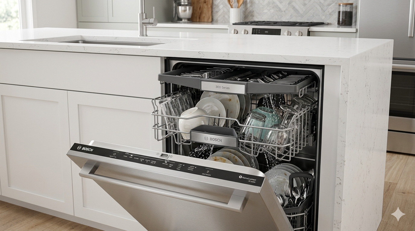 Bosch 300 Series vs 500 Series Dishwasher Guide