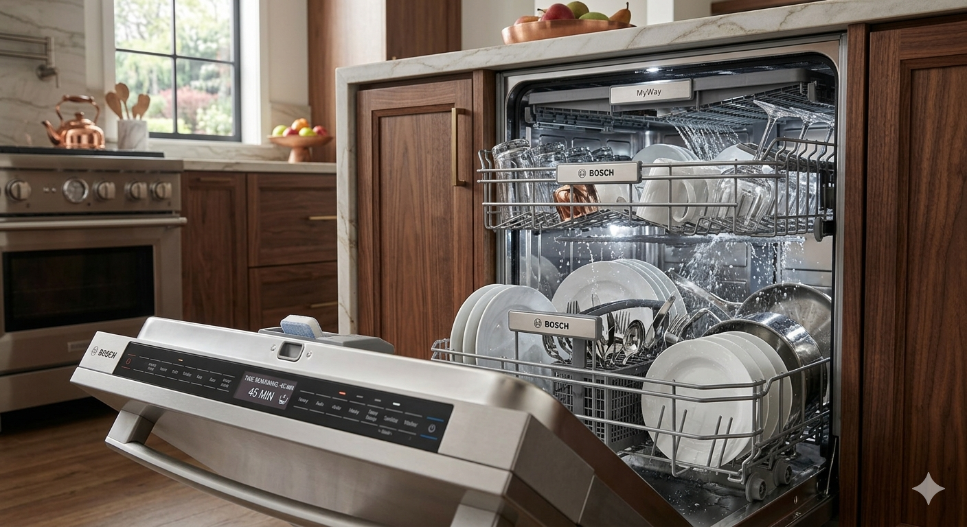 Bosch Benchmark vs 800 Series Dishwasher Comparison 