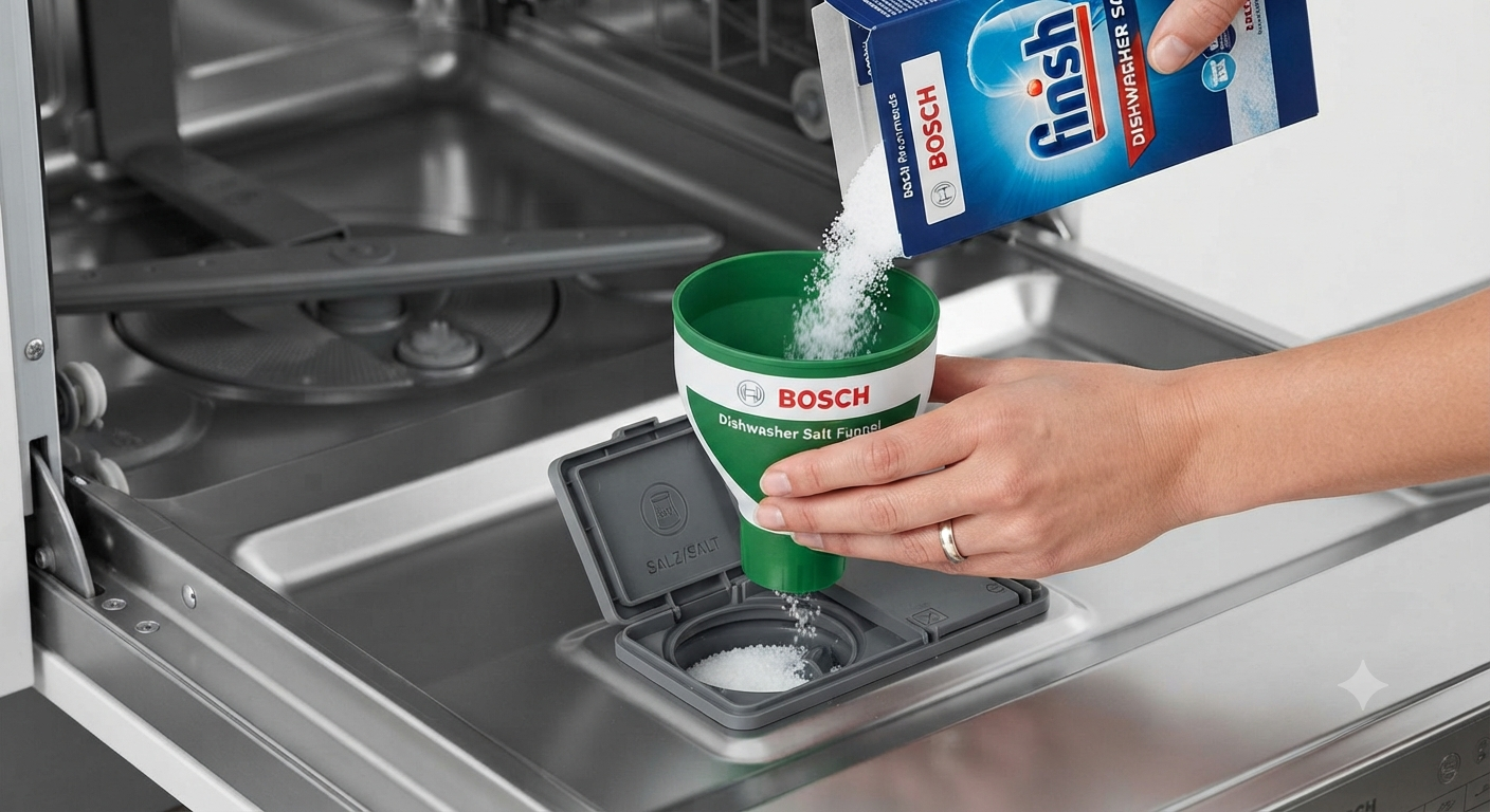 Bosch Dishwasher Salt Refill Guide: Easy Steps & Tips