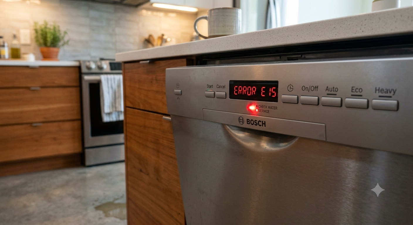 Bosch Dishwasher Blinking Red Light