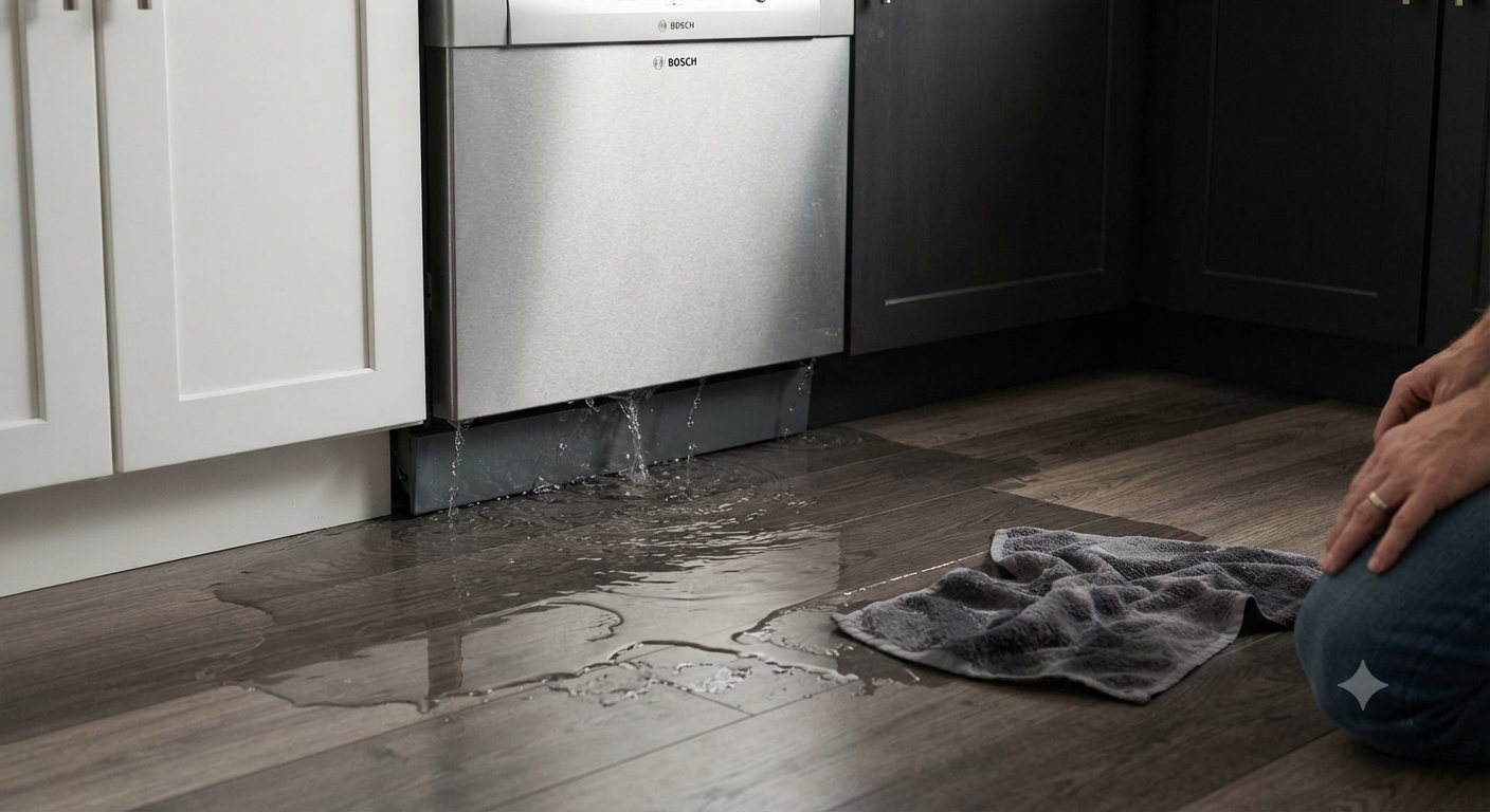 Bosch Dishwasher Leaking From Bottom: Causes & Fixes