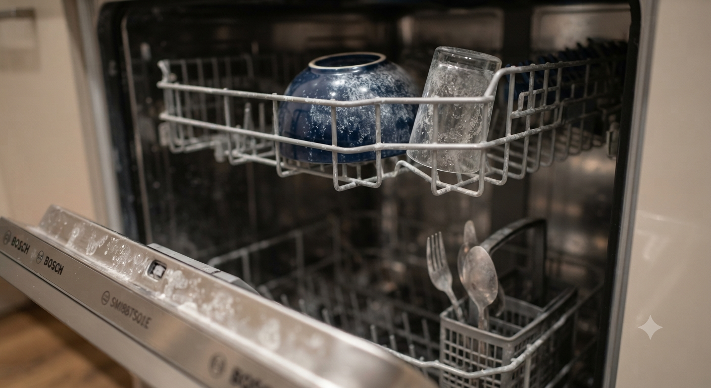 Bosch Dishwasher Leaves White Residue: Causes & Fixes