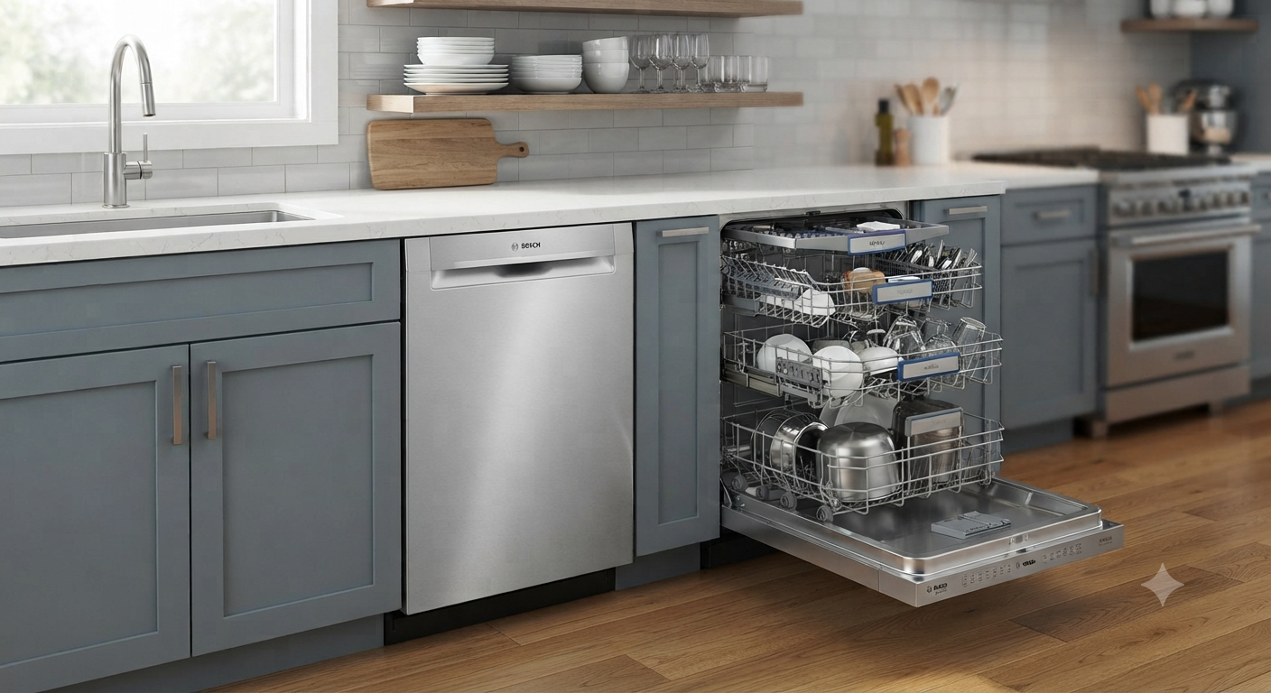 Best Bosch Dishwasher for Large Families (2026 Guide)