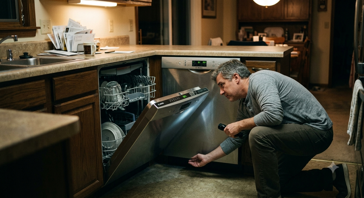 Bosch Dishwasher Won't Turn Off? Causes & Fixes 
