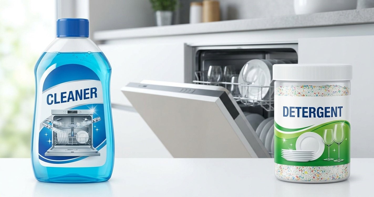 Dishwasher Cleaner vs. Detergent: What’s the Difference?