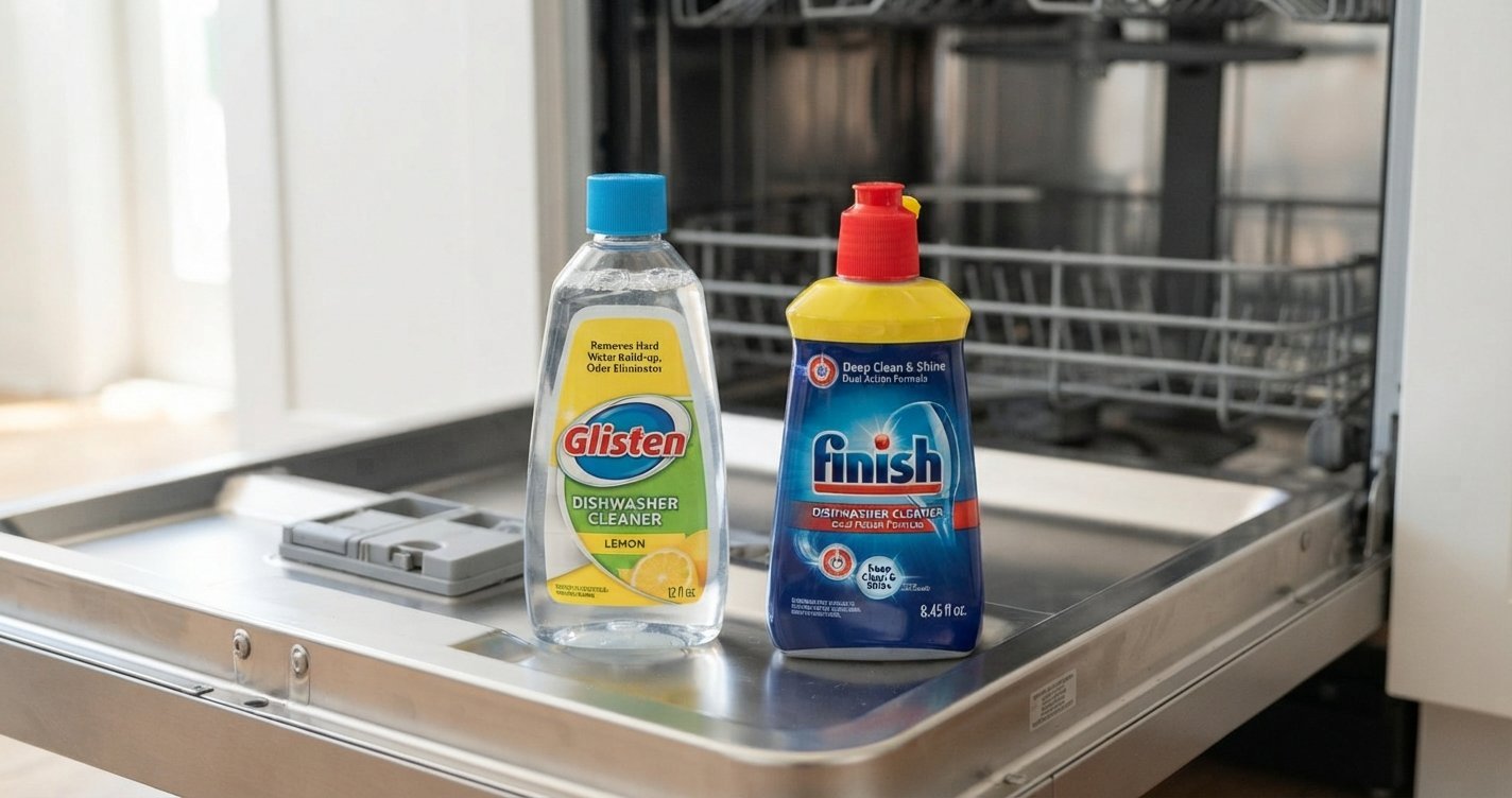 Glisten vs Finish Dishwasher Cleaner: Which Wins?